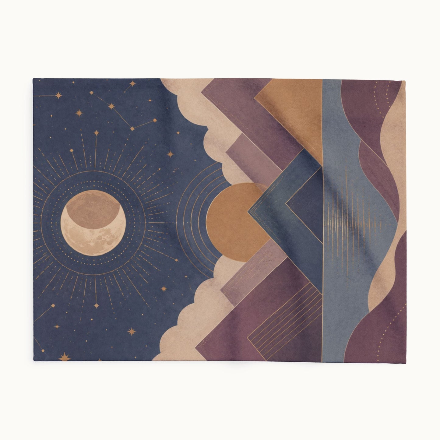 Celestial Vale Arctic Fleece Blanket