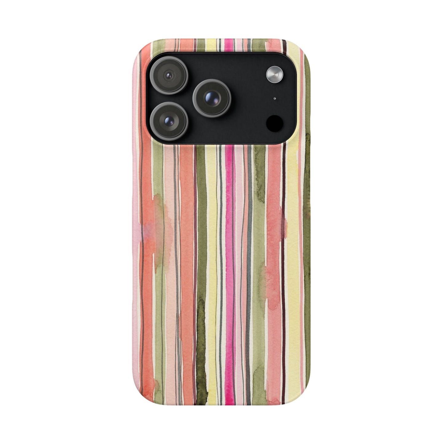 Summer Stripe Snap Phone Case