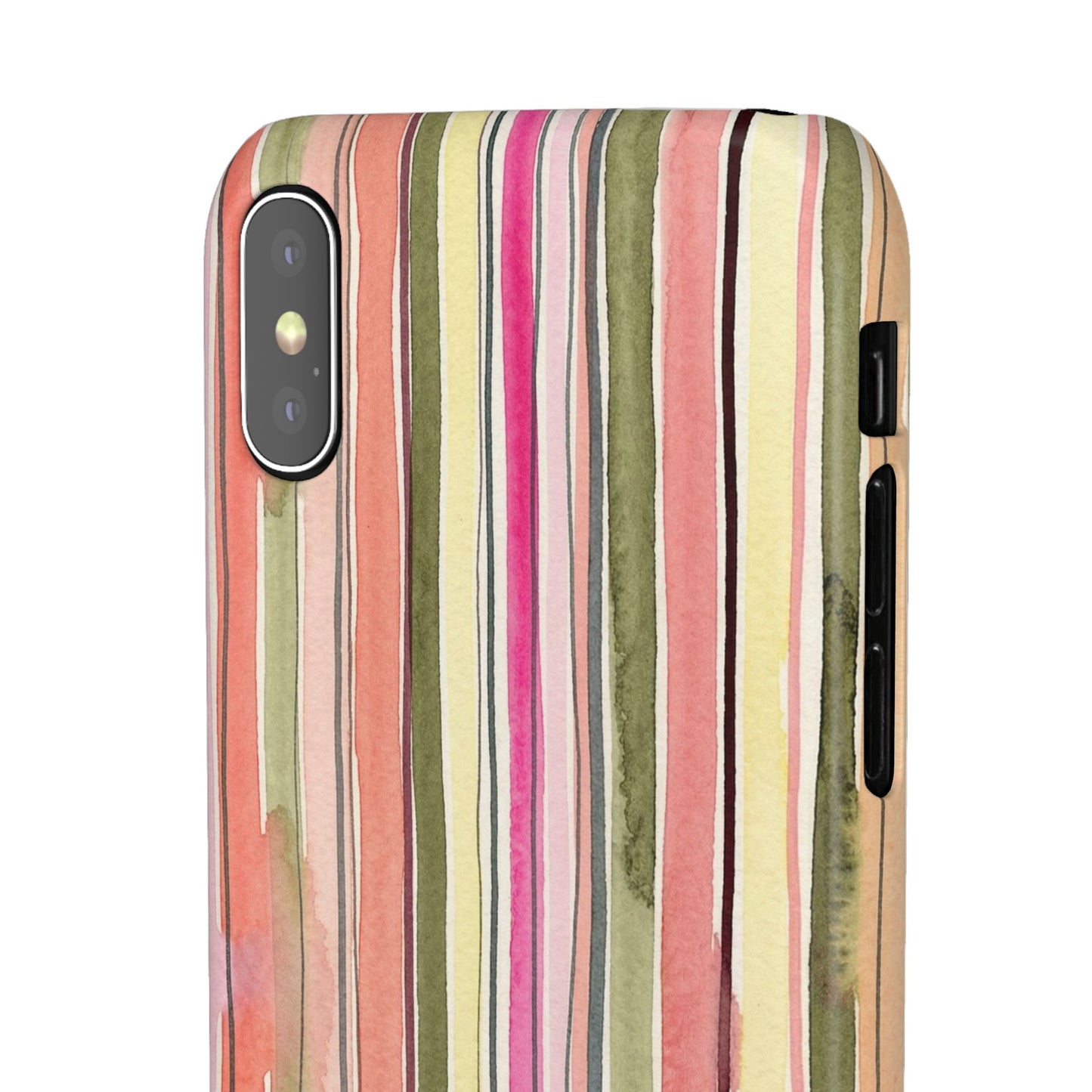 Summer Stripe Snap Phone Case