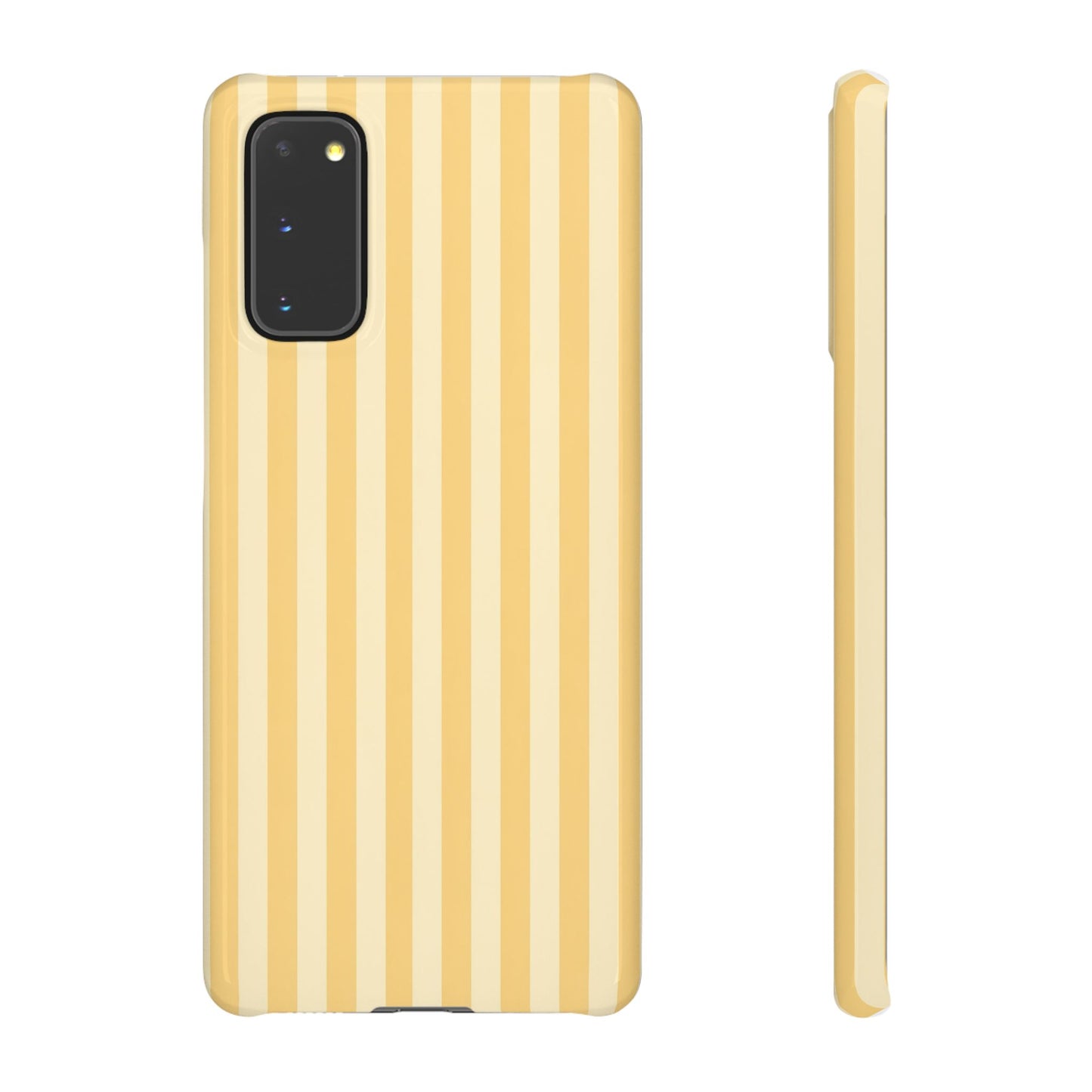 Buttercup Stripe Snap Phone Case