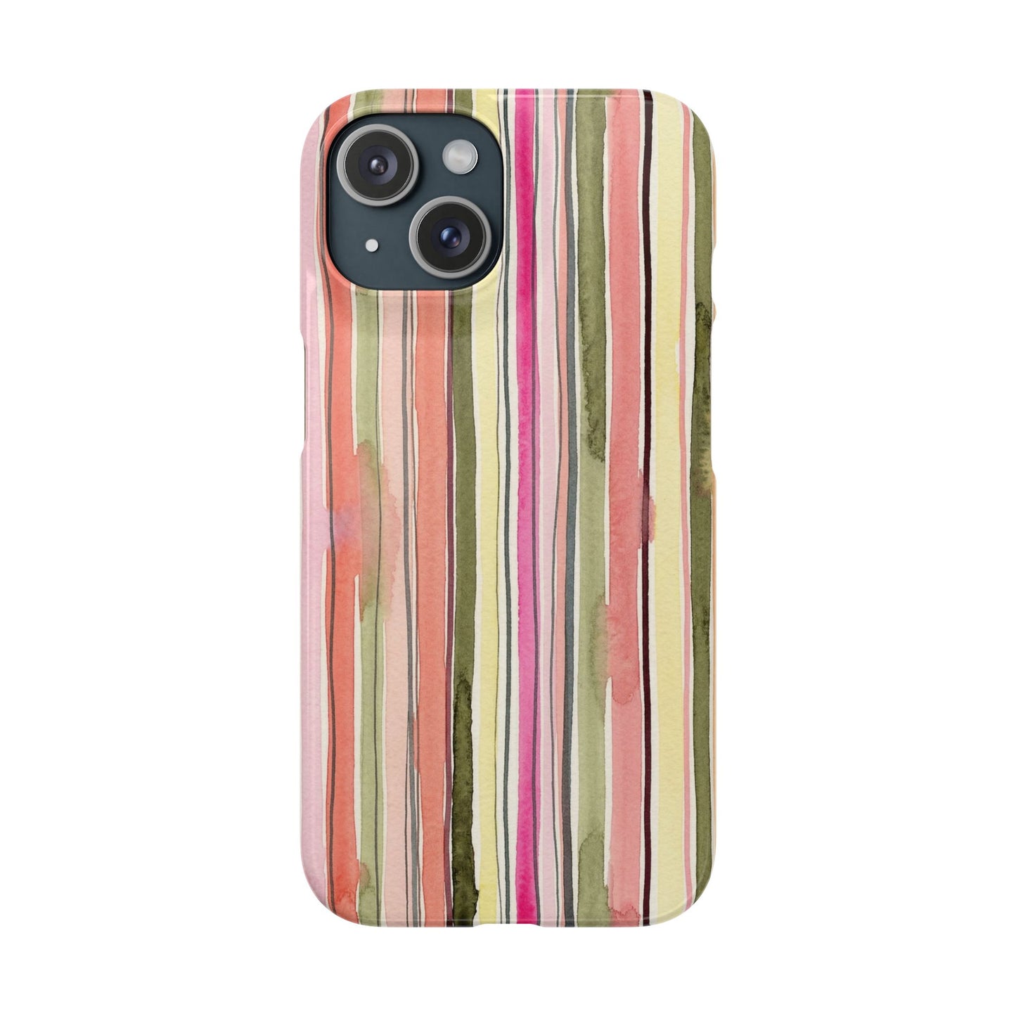 Summer Stripe Snap Phone Case