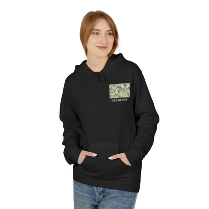 Stylish Unisex Fleece Hoodie with Unique Design, Cozy Gift for Friends, Stylish Streetwear, Perfect for Casual Outings, Ideal for Holidays (Hoodie - Pattern 0c)