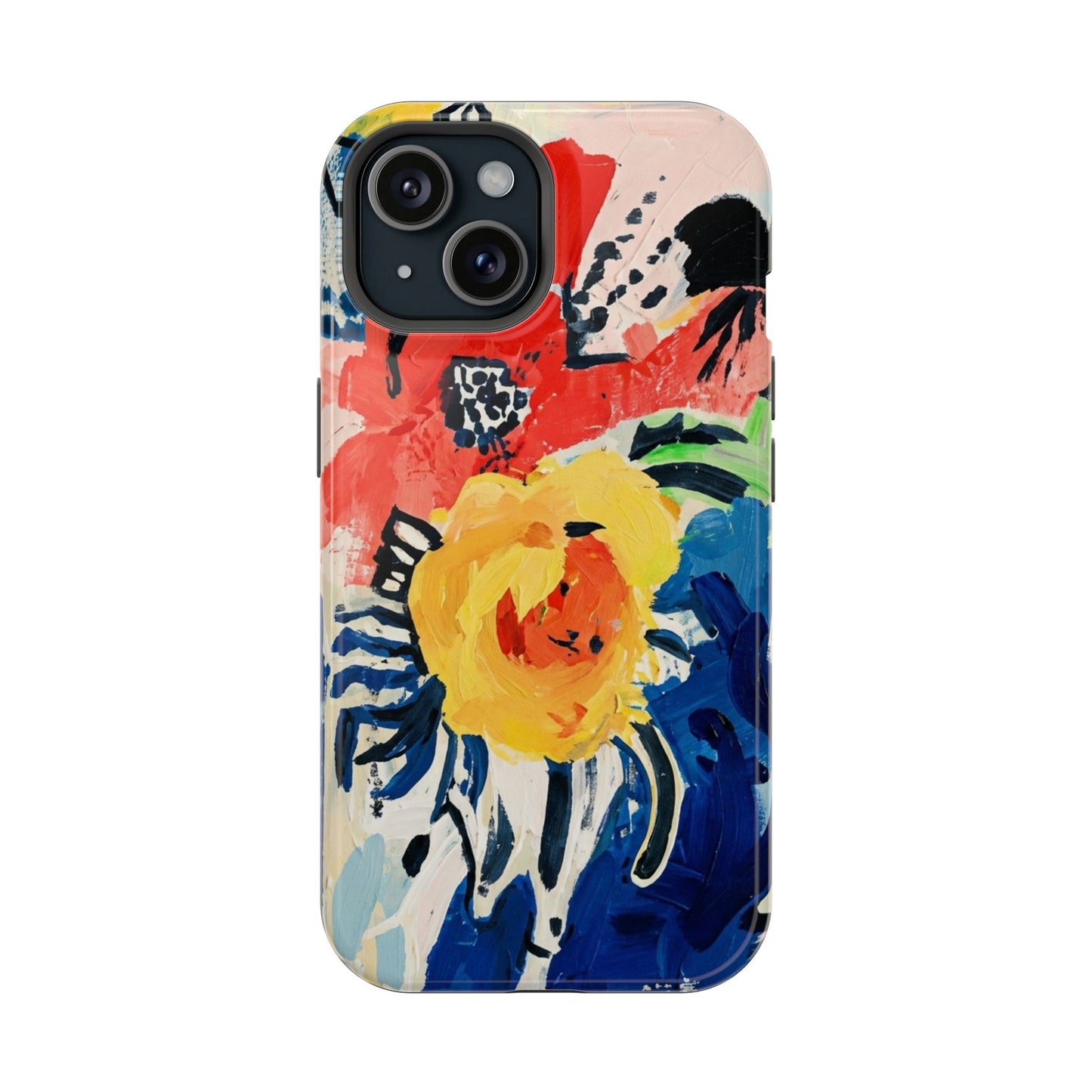 Abstract Flora Magnetic Phone Case