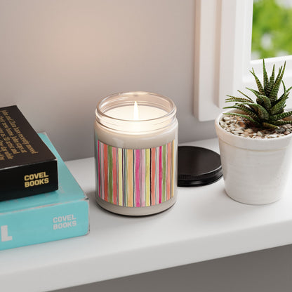 Summer Stripe Soy Candle