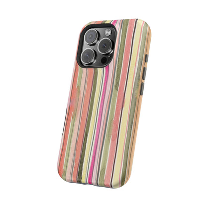 Summer Stripe Magnetic Phone Case
