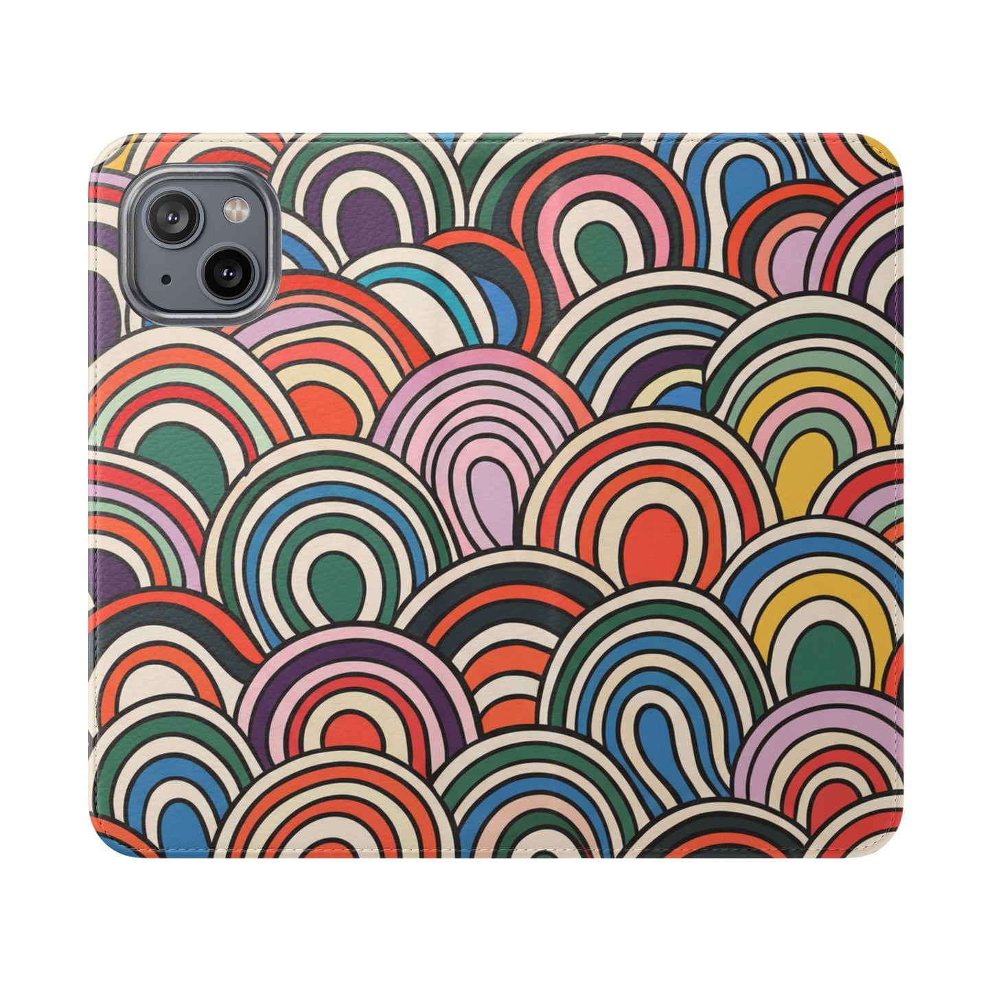 Vegan Leather Flip Case