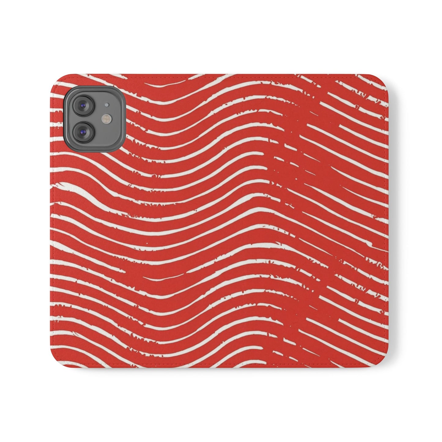 Scarlet Tide Vegan Leather Flip Case