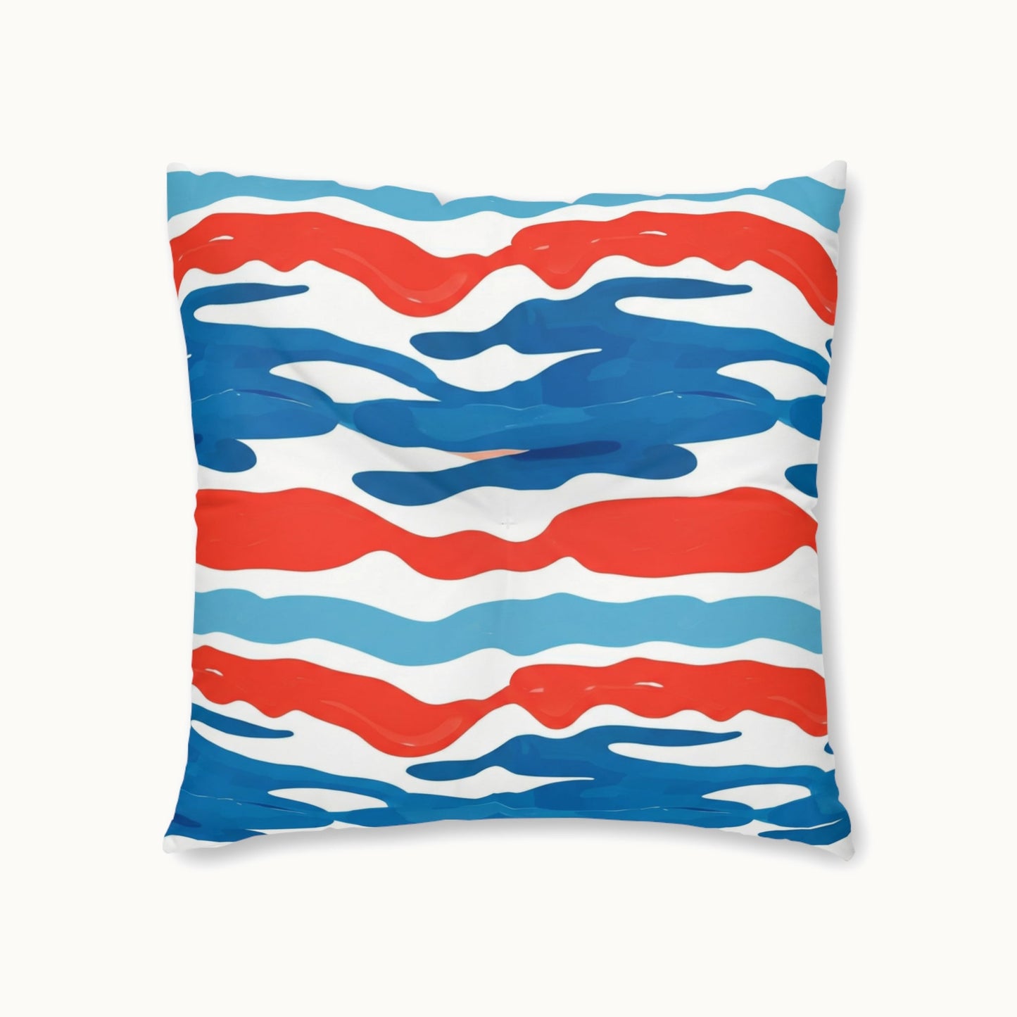 Square Tufted Floor Pillow