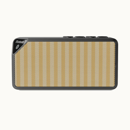 Buttercup Stripe Bluetooth Speaker