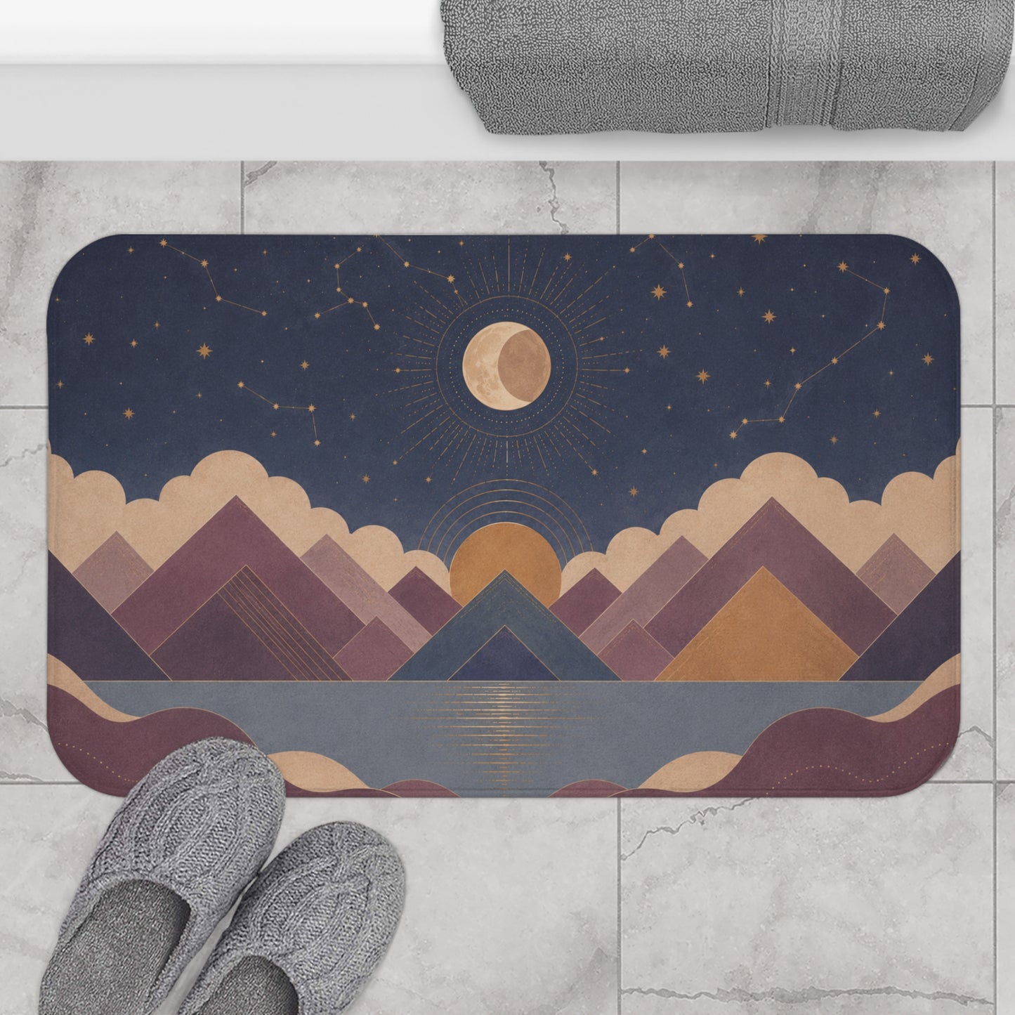 Celestial Vale Bath Mat