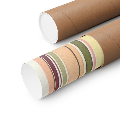 Summer Stripe Art Poster