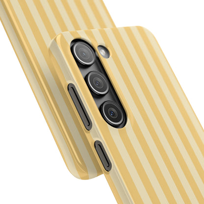 Buttercup Stripe Snap Phone Case