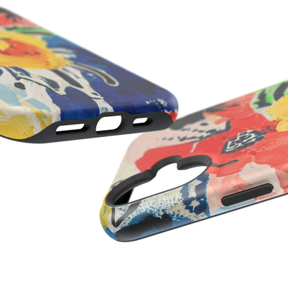 Abstract Flora Magnetic Phone Case