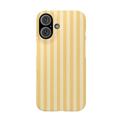 Buttercup Stripe Snap Phone Case