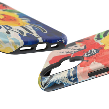 Abstract Flora Magnetic Phone Case