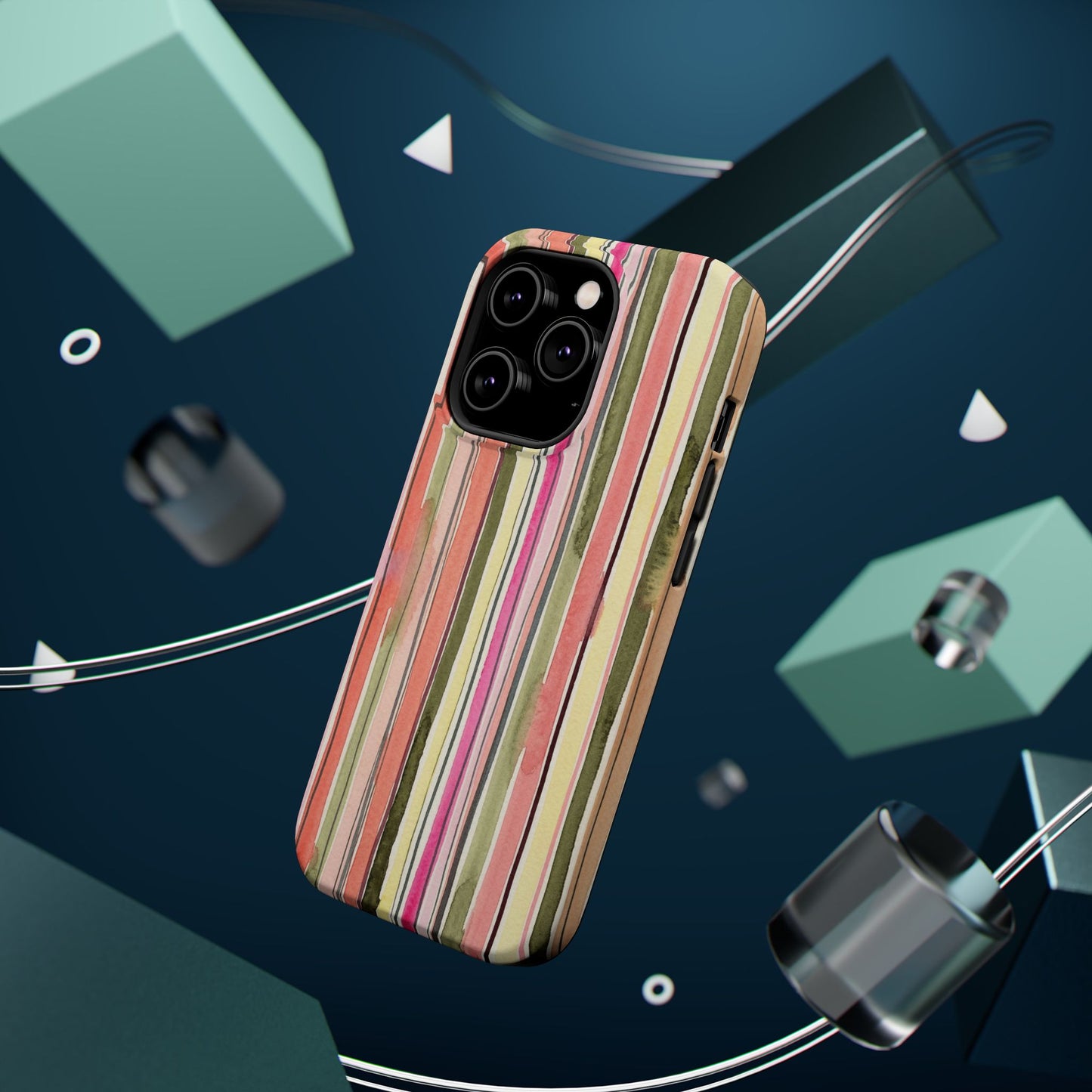 Summer Stripe Magnetic Phone Case