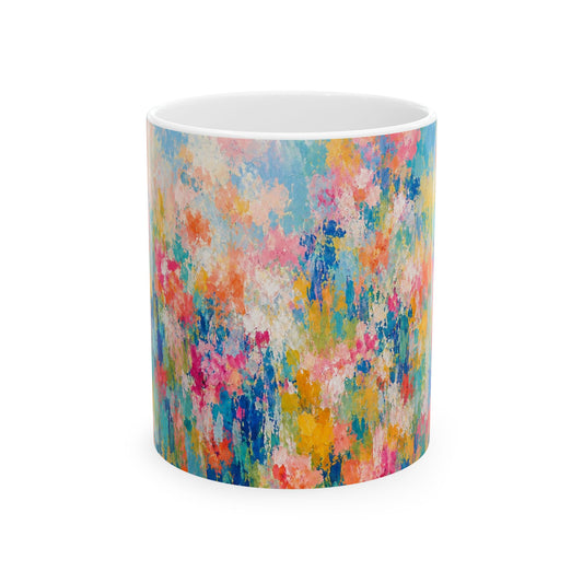 Chromatic Meadow Ceramic Mug