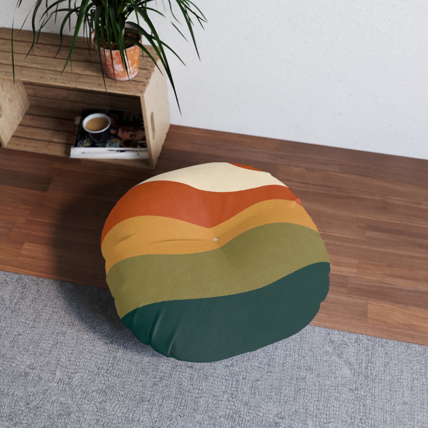 Tufted Floor Pillow — Square