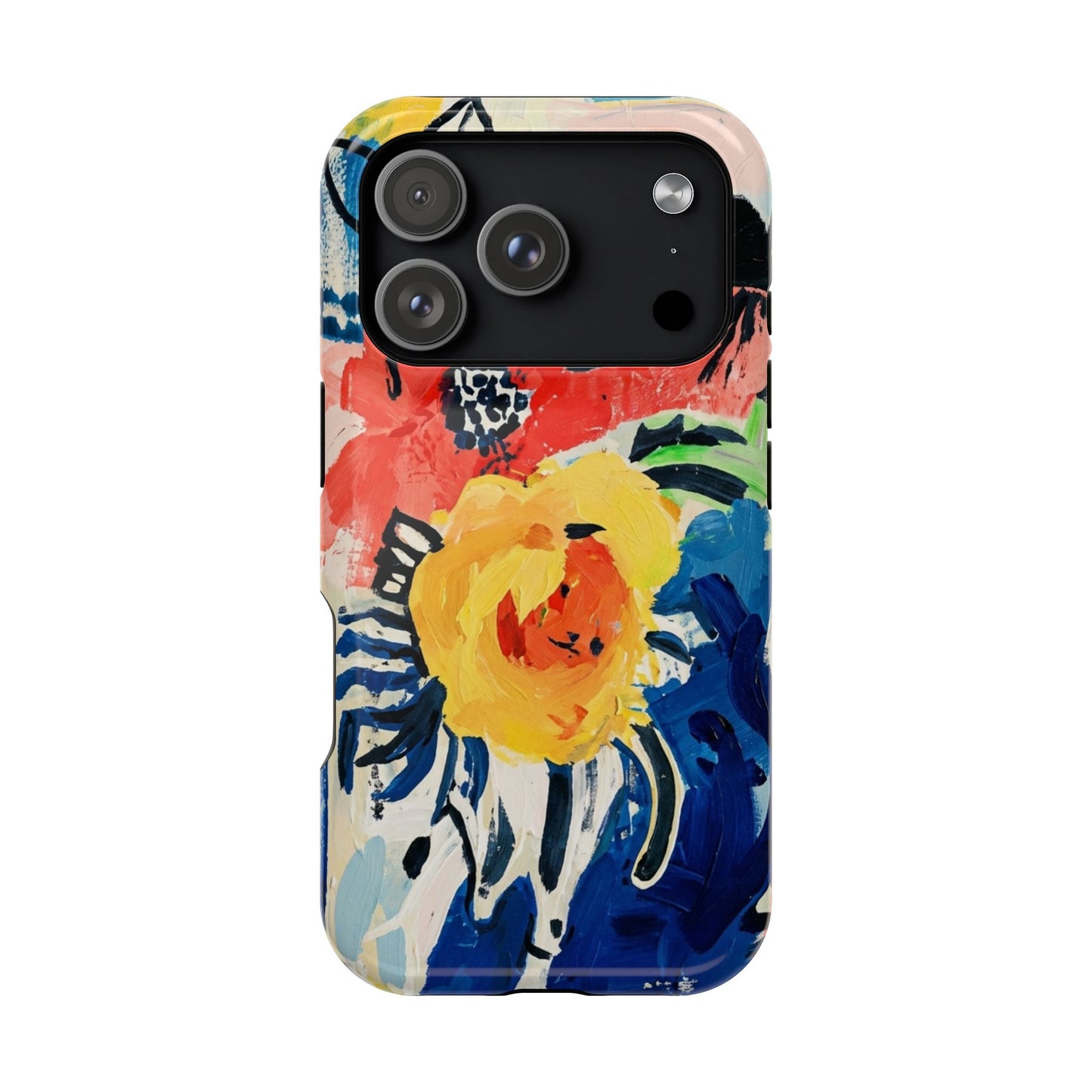 Abstract Flora Magnetic Phone Case
