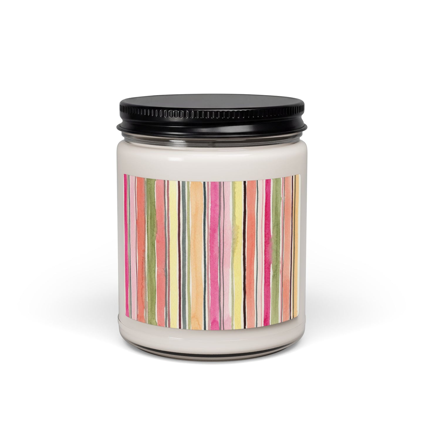 Summer Stripe Soy Candle