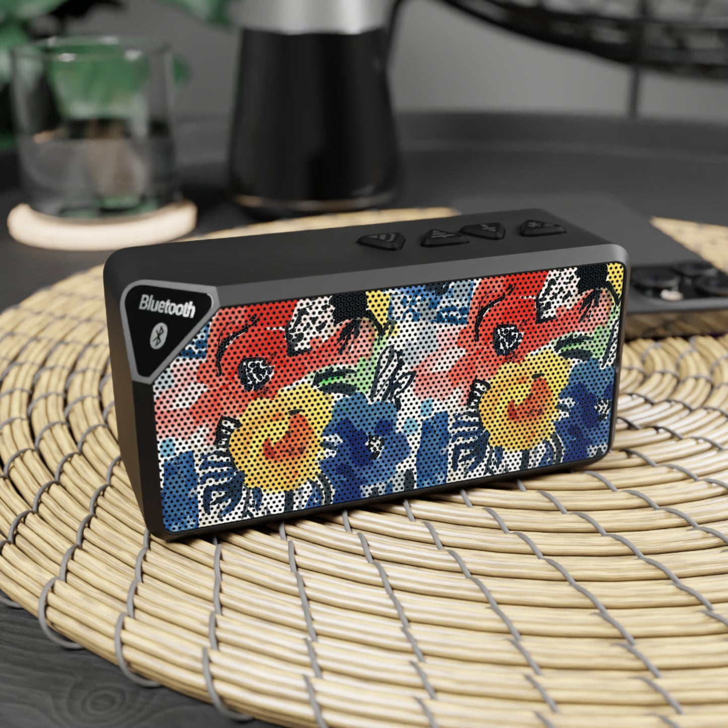 Abstract Flora Bluetooth Speaker