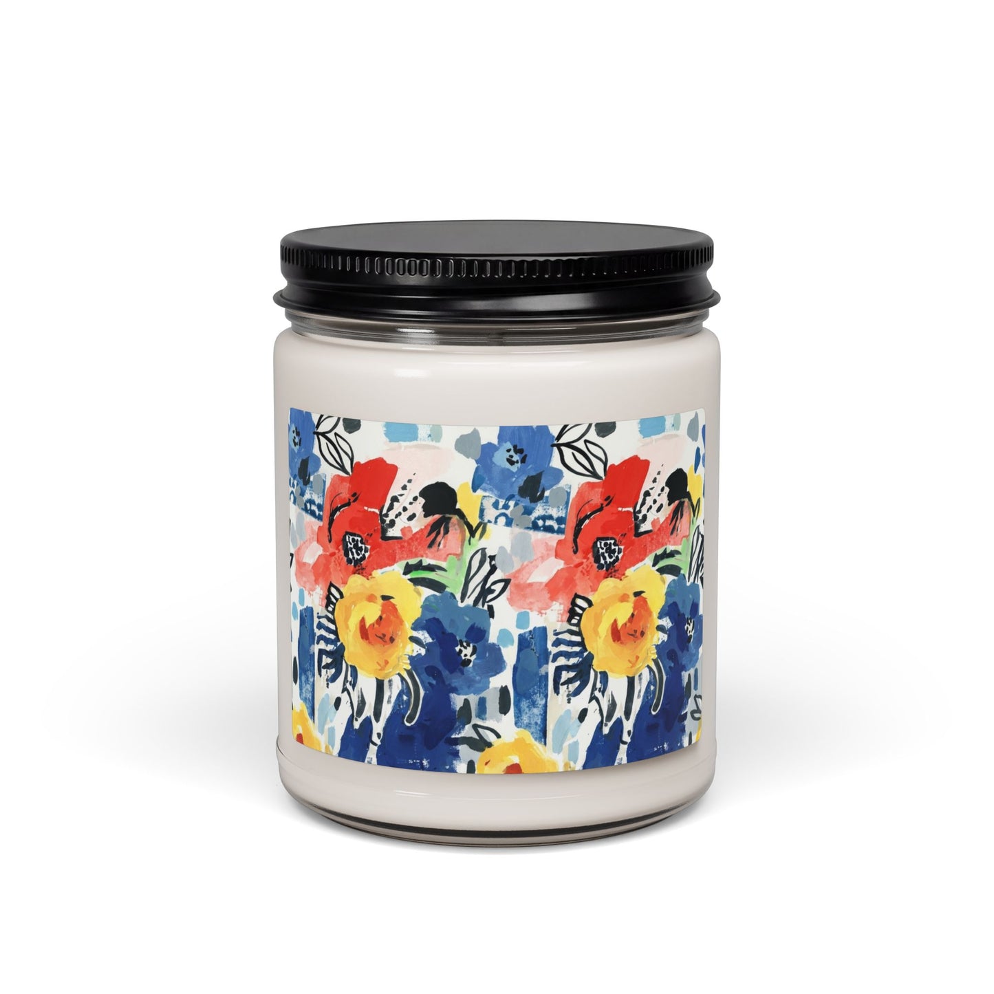 Abstract Flora Soy Candle