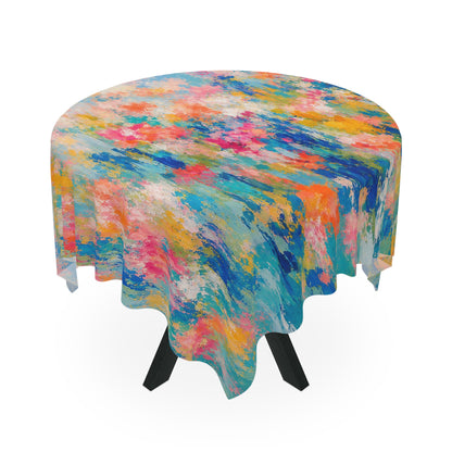 Chromatic Meadow Tablecloth