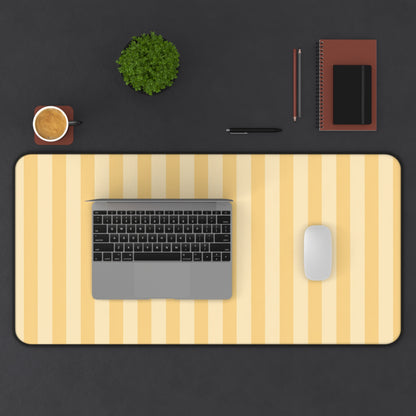 Buttercup Stripe Desk Mat