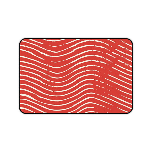 Scarlet Tide Desk Mat