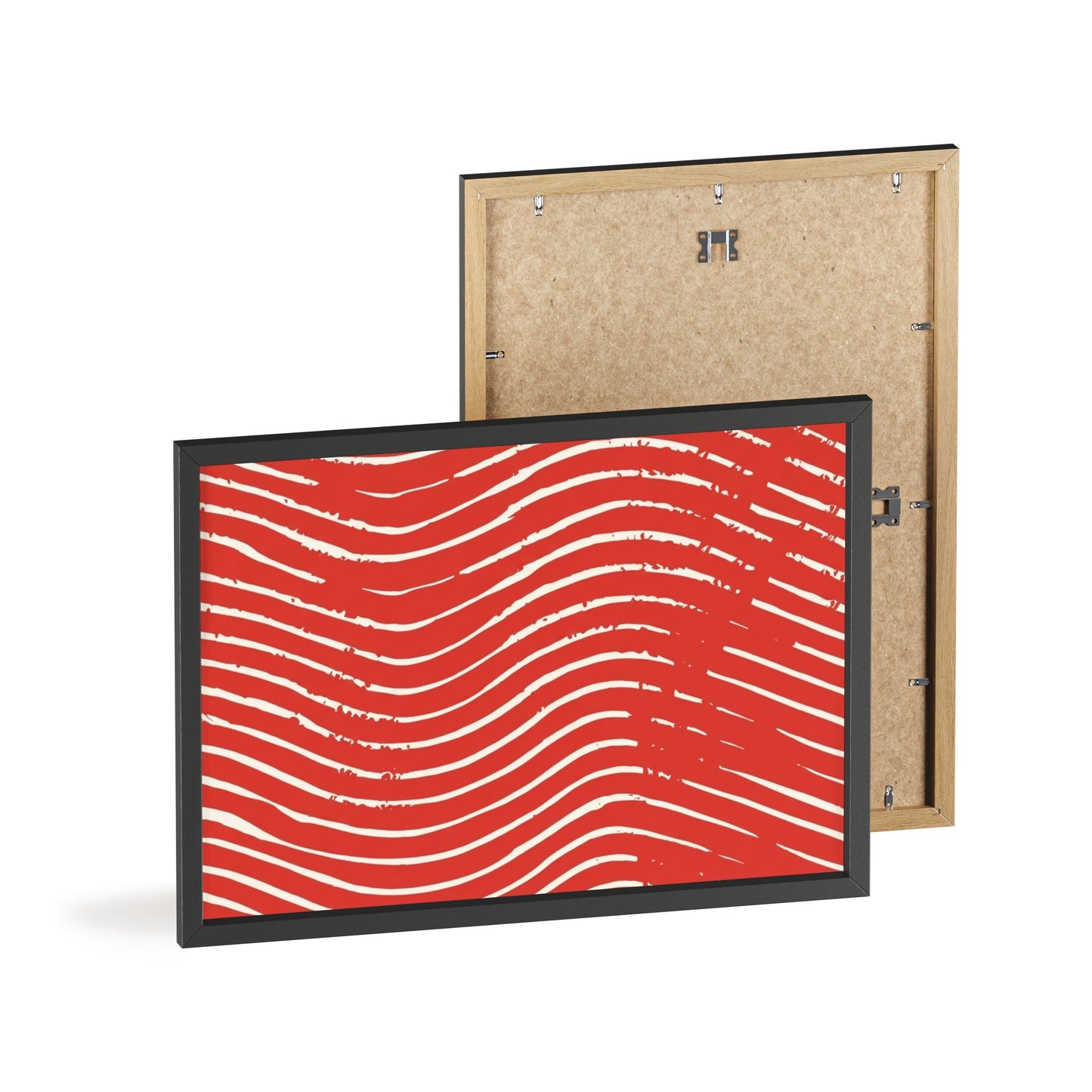 Scarlet Tide Wood Framed Posters