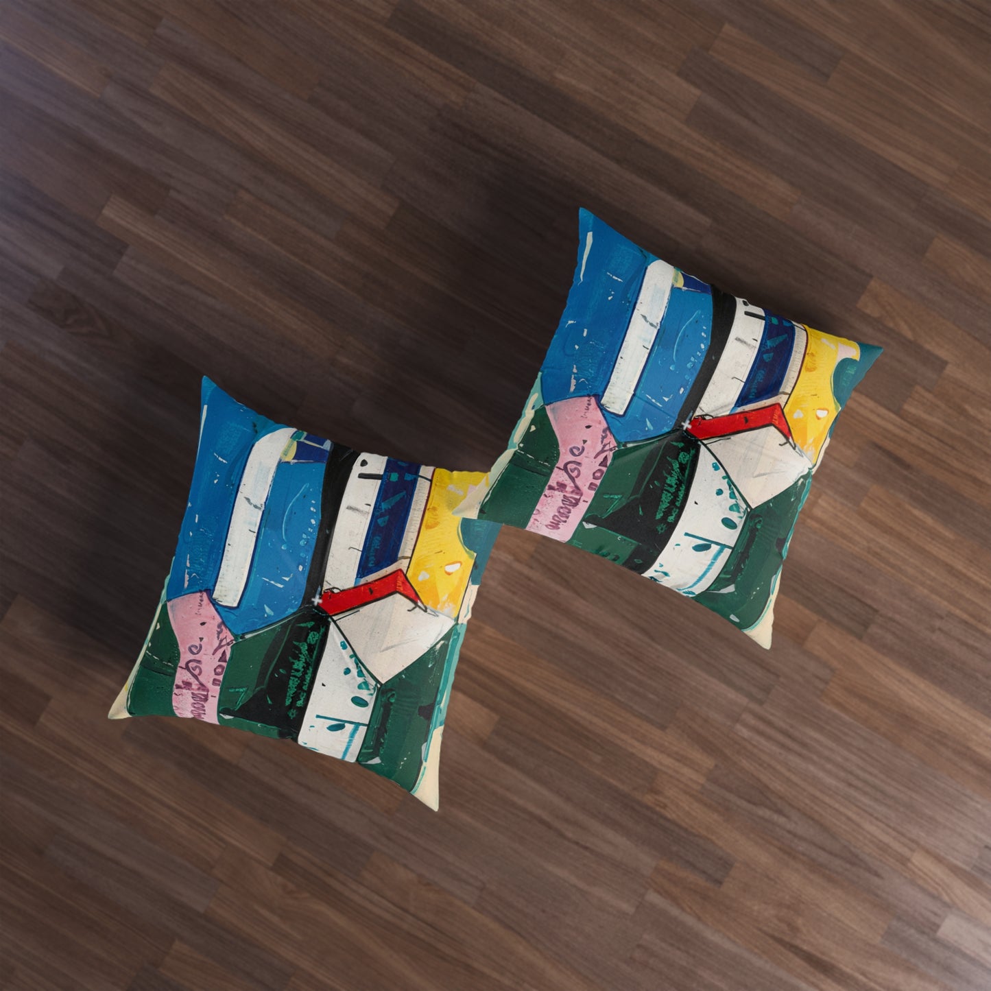 Square Tufted Floor Pillow