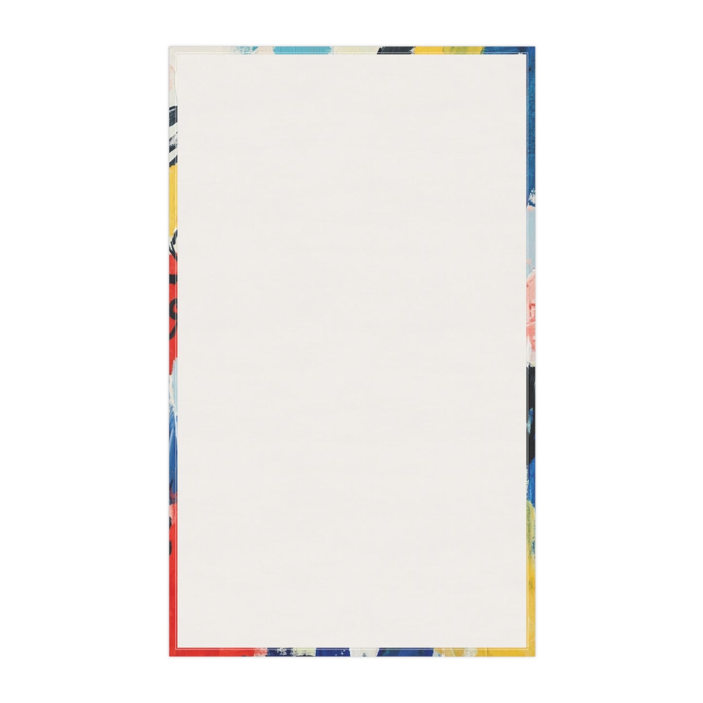 Abstract Flora Tea Towel