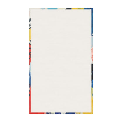 Abstract Flora Tea Towel