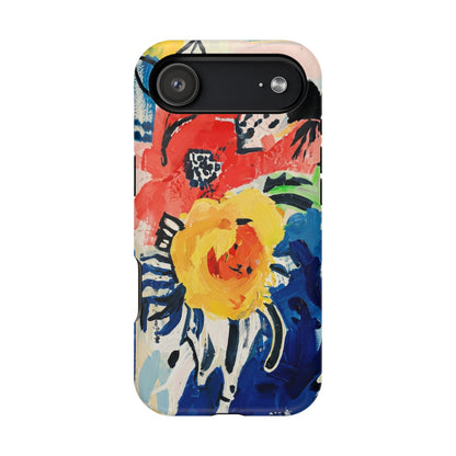 Abstract Flora Magnetic Phone Case