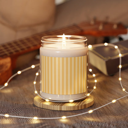 Buttercup Stripe Soy Candle