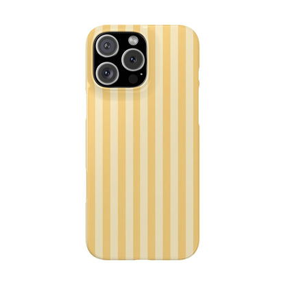 Buttercup Stripe Snap Phone Case