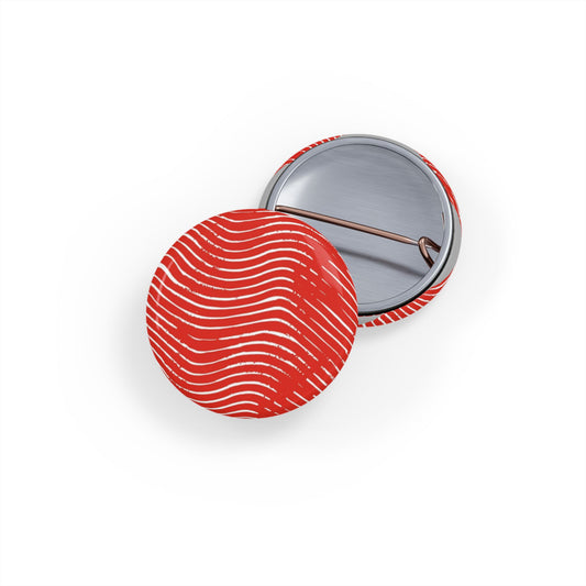 Scarlet Tide Round Pins