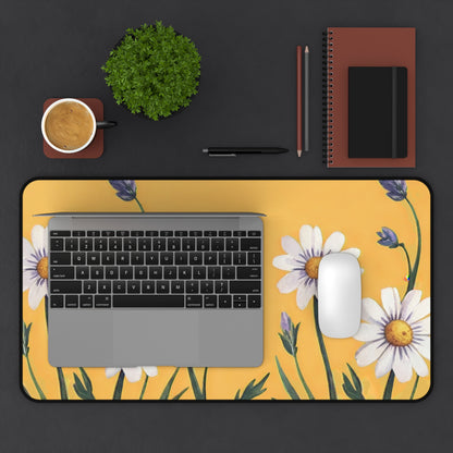 Spring Daisies Desk Mat