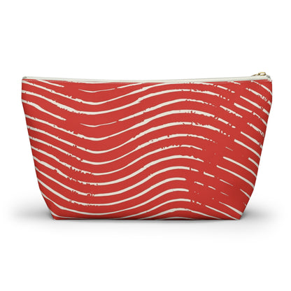 Scarlet Tide Accessory Pouch with T-bottom