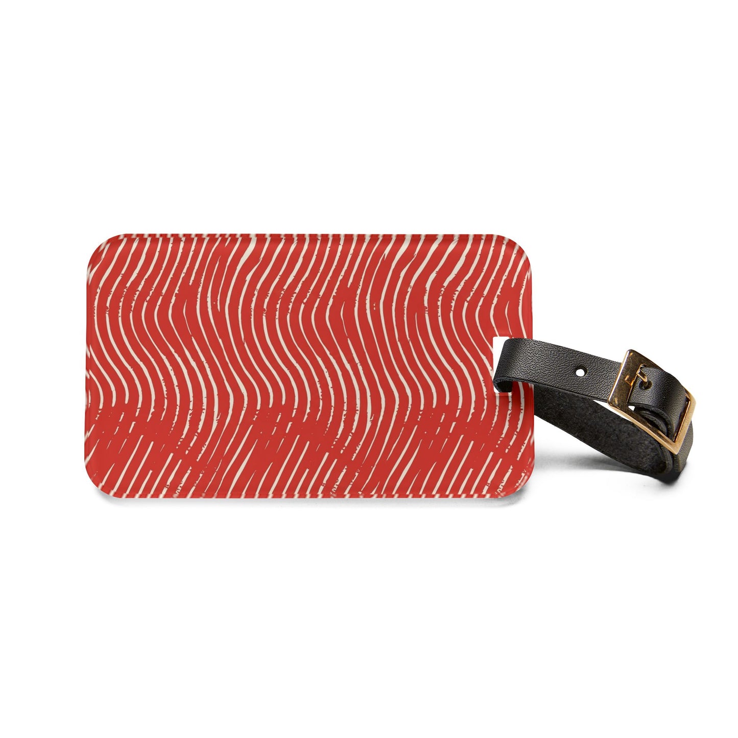 Scarlet Tide Luggage Tag