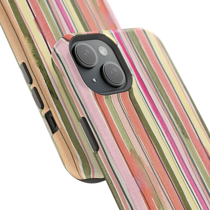 Summer Stripe Magnetic Phone Case