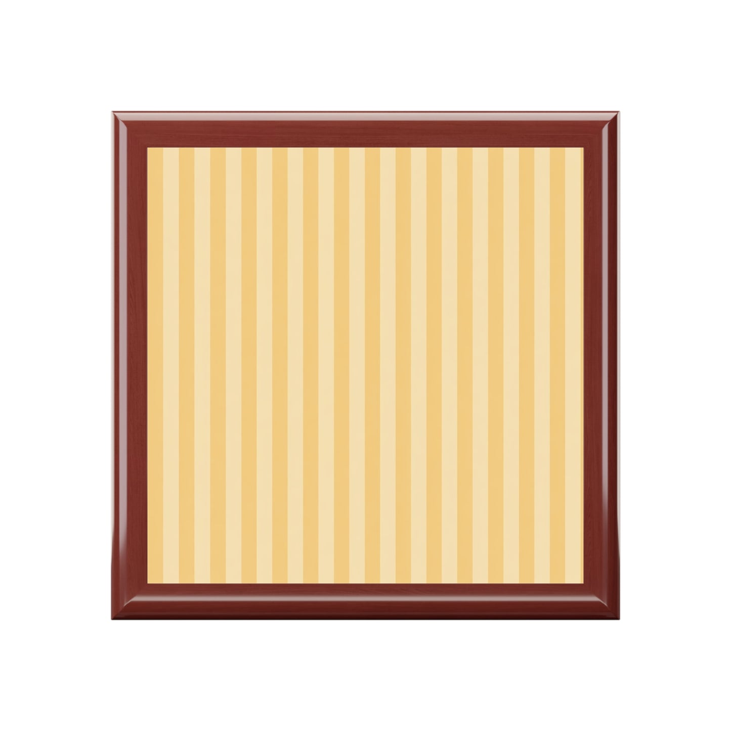 Buttercup Stripe Jewelry Box