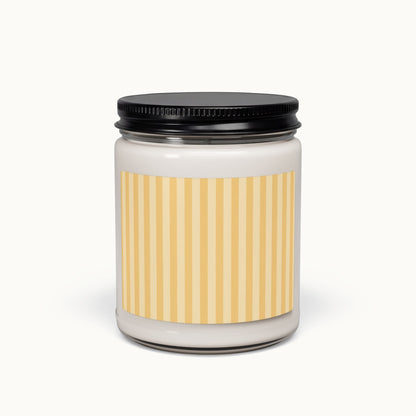 Buttercup Stripe Soy Candle