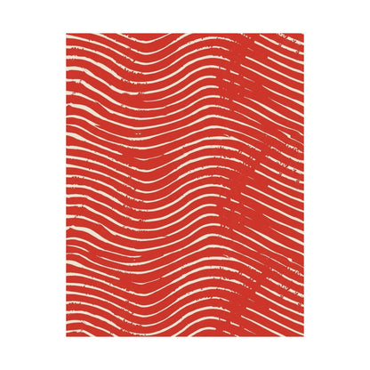 Scarlet Tide Art Poster