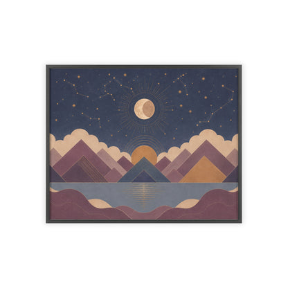 Celestial Vale Wood Framed Posters