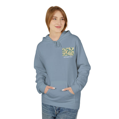 Stylish Unisex Fleece Hoodie with Unique Design, Cozy Gift for Friends, Stylish Streetwear, Perfect for Casual Outings, Ideal for Holidays (Hoodie - Pattern 0c)