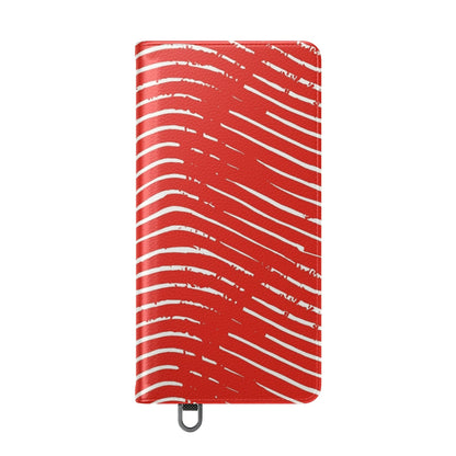 Scarlet Tide Vegan Leather Flip Case