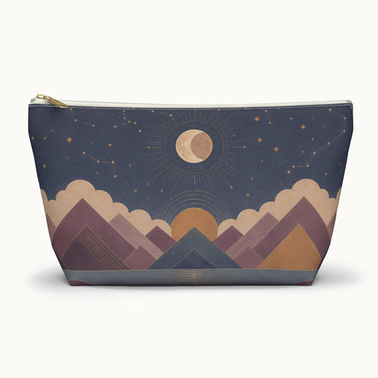 Celestial Vale Accessory Pouch with T-bottom