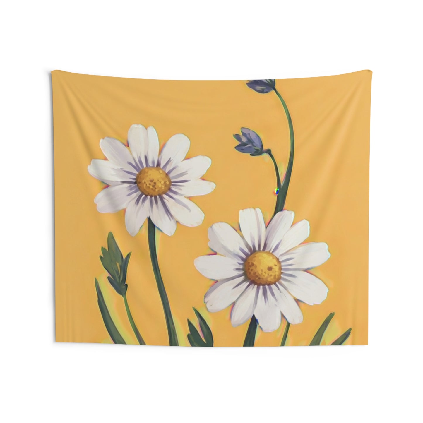 Spring Daisies Wall Tapestry
