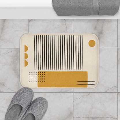 Ochre Cadence Bath Mat